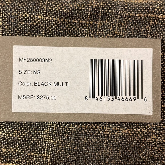 Halston Heritage metallic evening clutch - Picture 6 of 6